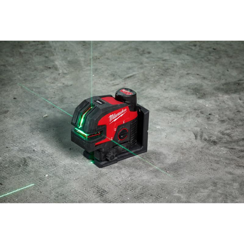 Milwaukee M12 2 beam Self Leveling Cross-Line Laser Kit 165 ft.