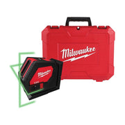 Milwaukee 2 beam Self Leveling Green Cross-Line Laser 165 ft.