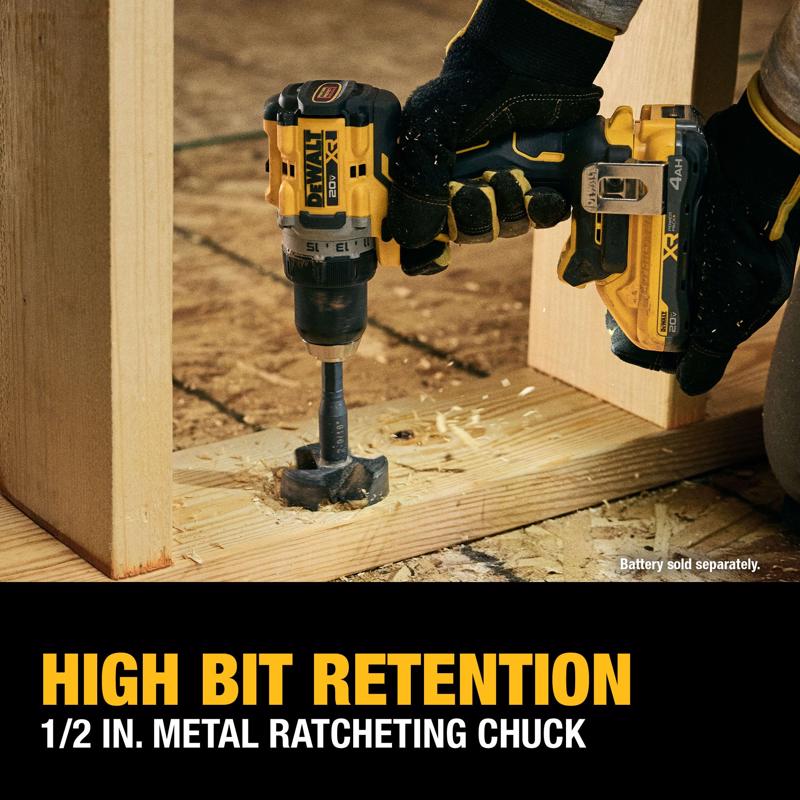 DeWalt 20V MAX XR 1/2 in. Brushless Cordless Drill/Driver Tool Only