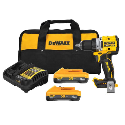 DeWalt 20V MAX XR 1/2 in. Brushless Cordless Drill/Driver Kit (Battery & Charger)