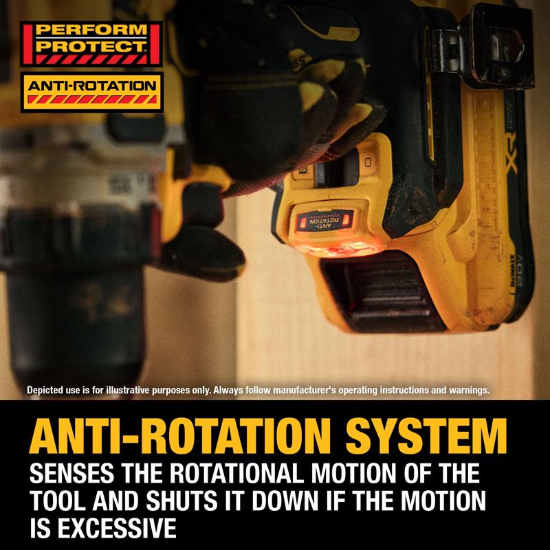 DeWalt 20V MAX XR 1/2 in. Brushless Cordless Drill/Driver Kit (Battery & Charger)