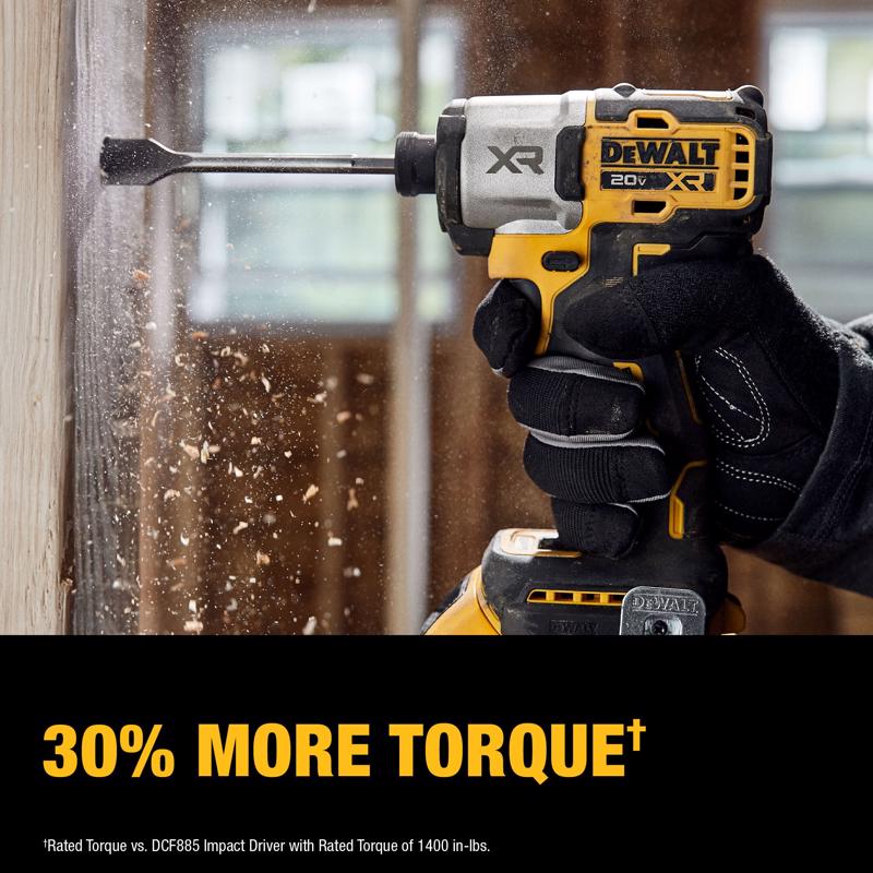 DeWalt 20V MAX XR Cordless Brushless 2 Tool Hammer Drill and Impact Driver Kit