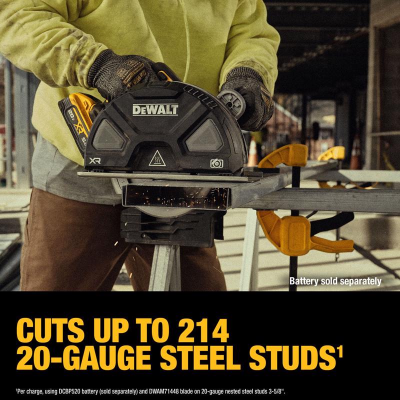 DeWalt 20V MAX XR 7-1/4 in. Cordless Brushless Metal Cutting Saw Tool Only