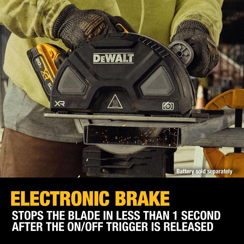DeWalt 20V MAX XR 7-1/4 in. Cordless Brushless Metal Cutting Saw Tool Only