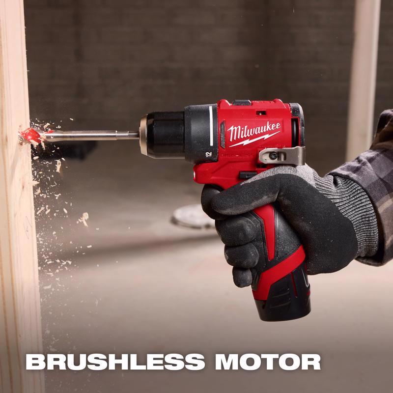Milwaukee M12 Cordless Brushless 2 Tool Combo Kit
