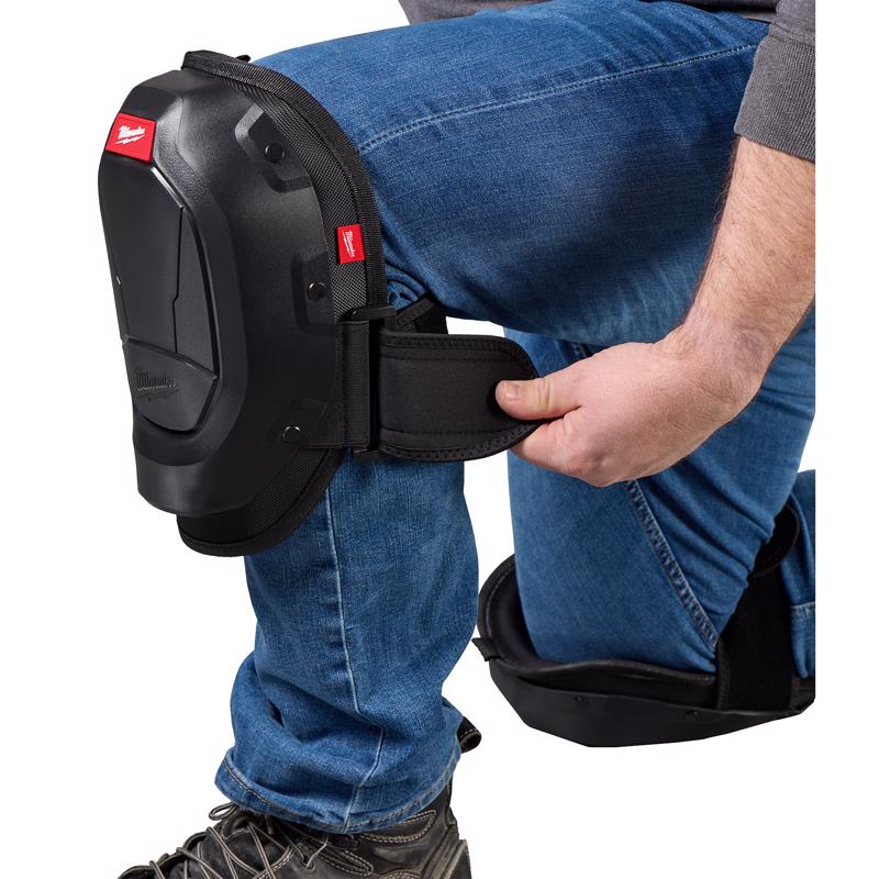 Milwaukee Tool 4.5 in. L X 7.4 in. W Knee Pads Black
