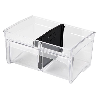 Milwaukee Packout 7.3 in. W X 3.8 in. H Bin System Clear