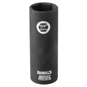 DeWalt 13/16 in. X 1/2 in. drive SAE 6 Point Deep Socket