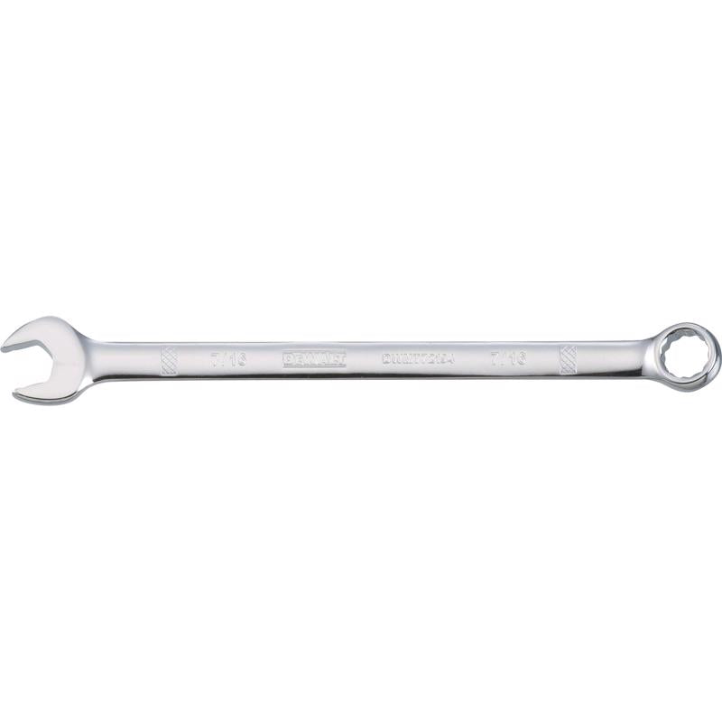 DeWalt 7/16 in. X 7/16 in. 12 Point SAE Combination Wrench 5-25/32 in. L