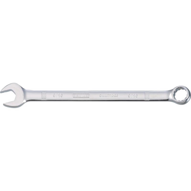 DeWalt 9/16 in. X 9/16 in. 12 Point SAE Combination Wrench 7-5/32 in. L