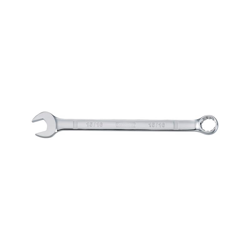 DeWalt 15/16 in. X 15/16 in. 12 Point SAE Combination Wrench 12-5/8 in. L