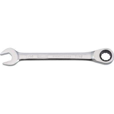 DeWalt 7/16 in. X 7/16 in. SAE Ratcheting Combination Wrench 5-25/32 in. L