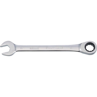 DeWalt 17 mm X 17 mm 12 Point Metric Ratcheting Combination Wrench 8-25/32 in. L