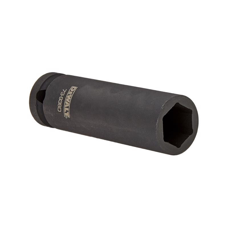 DeWalt 5/8 in. X 1/2 in. drive SAE 6 Point Deep Impact Socket