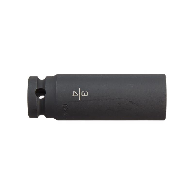 DeWalt 3/4 in. X 1/2 in. drive SAE 6 Point Deep Impact Socket