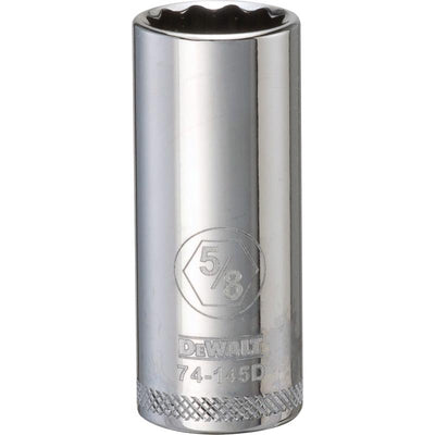 DeWalt 5/8 in. X 3/8 in. drive SAE 12 Point Deep Socket