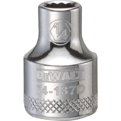 DeWalt 1/4 in. X 3/8 in. drive SAE 12 Point Socket