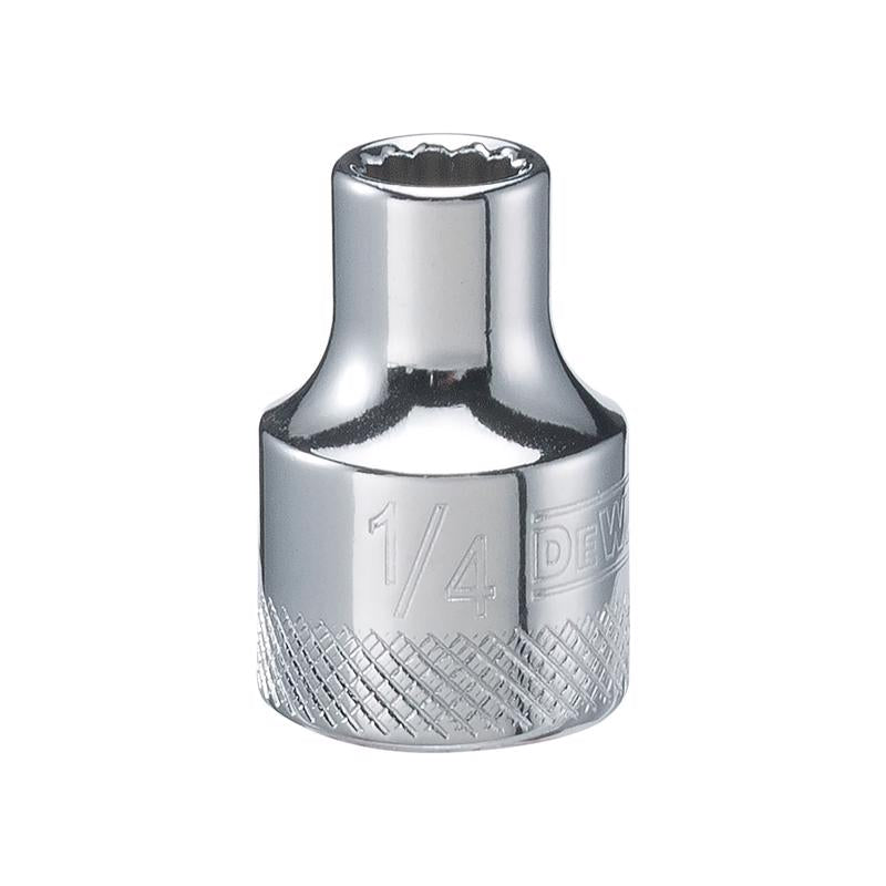 DeWalt 1/4 in. X 3/8 in. drive SAE 12 Point Socket