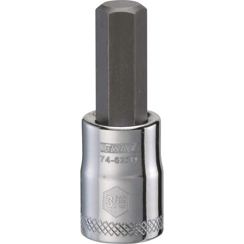 DeWalt 3/8 in. X 3/8 in. drive SAE Hex Bit Socket