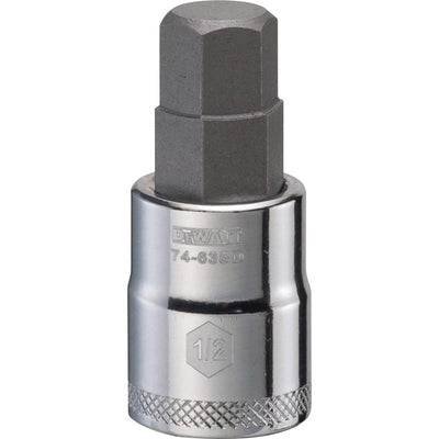 DeWalt 1/2 in. X 3/8 in. drive SAE Hex Bit Socket Set