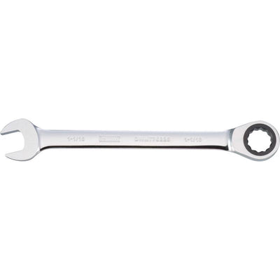 DeWalt 1-1/16 in. X 1-1/16 in. SAE Ratcheting Combination Wrench 14-1/8 in. L