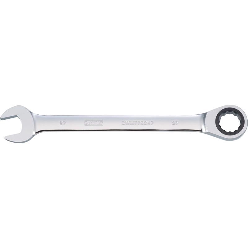 DeWalt 27 mm X 27 mm Metric Ratcheting Combination Wrench 14-1/8 in. L
