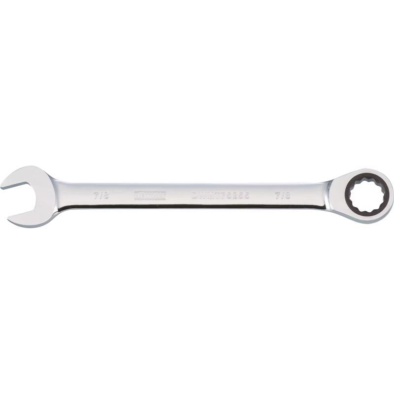 DeWalt 7/8 in. X 7/8 in. SAE Ratcheting Combination Wrench