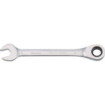 DeWalt 8 mm X 8 mm Metric Ratcheting Combination Wrench 4-3/8 in. L