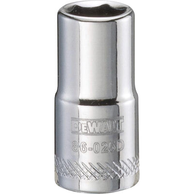 DeWalt 9/32 in. X 1/4 in. drive SAE 6 Point Socket
