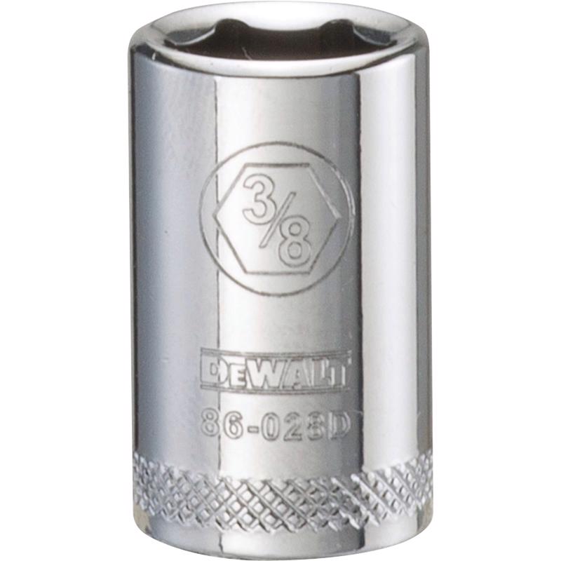 DeWalt 3/8 in. X 1/4 in. drive SAE 6 Point Socket