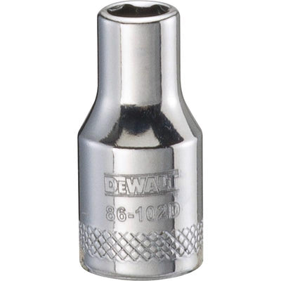 DeWalt 5 mm X 1/4 in. drive Metric 6 Point Socket