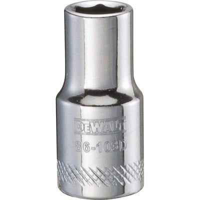 DeWalt 6 mm X 1/4 in. drive Metric 6 Point Socket