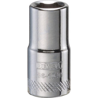 DeWalt 7 mm X 1/4 in. drive Metric 6 Point Socket