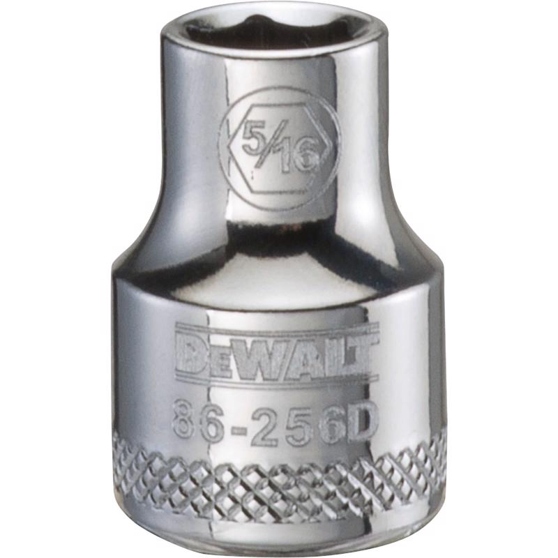 DeWalt 5/16 in. X 3/8 in. drive SAE 6 Point Socket