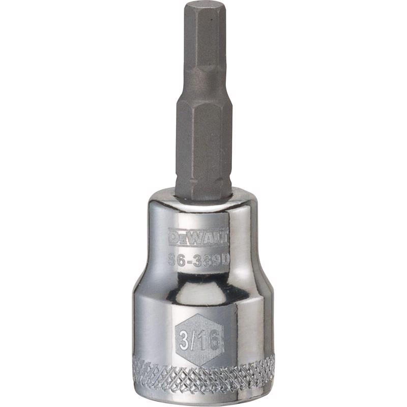 DeWalt 3/16 in. X 3/8 in. drive SAE Bit Socket