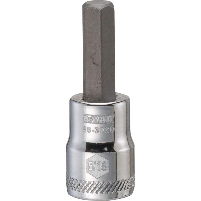 DeWalt 5/16 in. X 3/8 in. drive SAE Bit Socket
