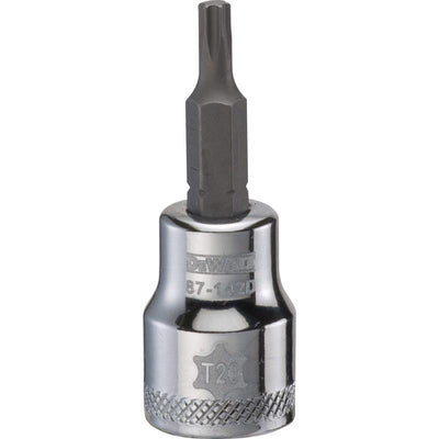 DeWalt T20 Sizes X 3/8 in. drive Torx Bit Socket