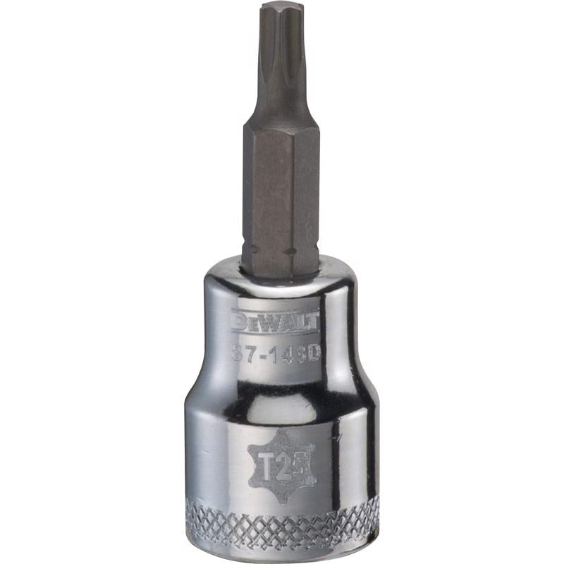 DeWalt T25 Sizes X 3/8 in. drive Torx Bit Socket