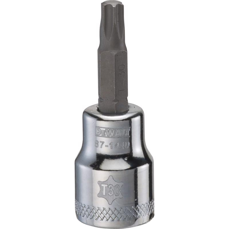 DeWalt T30 Sizes X 3/8 in. drive Torx Bit Socket