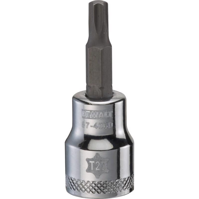 DeWalt T27 Sizes X 3/8 in. drive Torx Bit Socket