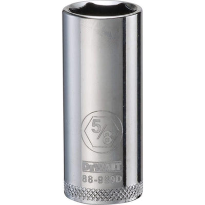 DeWalt 5/8 in. X 3/8 in. drive SAE 6 Point Deep Socket