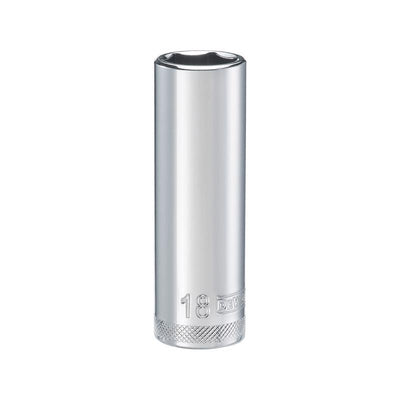 DeWalt 18 mm X 1/2 in. drive Metric 6 Point Deep Socket