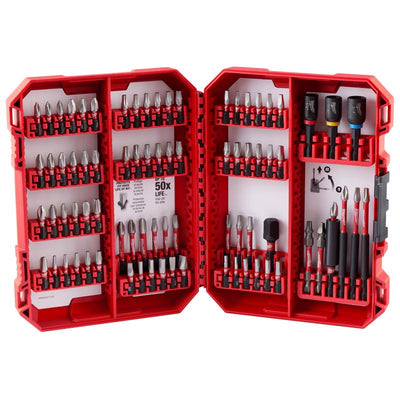 Milwaukee Shockwave Impact Duty Assorted 1.49 in. L Impact Driver Bit Set Alloy Steel