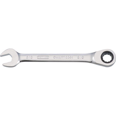 DeWalt 3/8 in. X 3/8 in. 12 Point SAE Ratcheting Combination Wrench 5.15 in. L