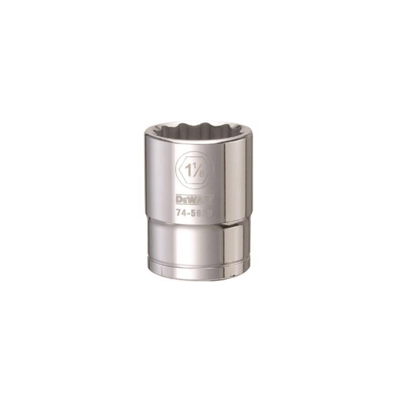 DeWalt 1-1/8 in. X 3/4 in. drive SAE 12 Point Socket