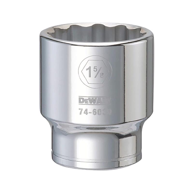 DeWalt 1-5/8 in. X 3/4 in. drive SAE 12 Point Socket