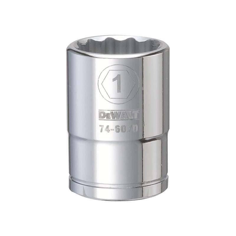 DeWalt 1 in. X 3/4 in. drive SAE 12 Point Socket