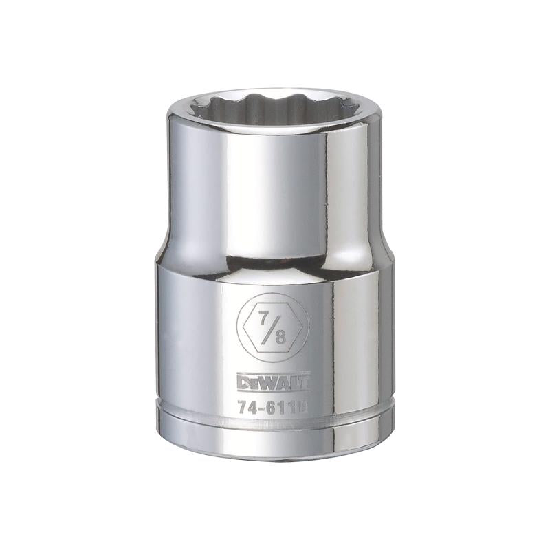 DeWalt 7/8 in. X 3/4 in. drive SAE 12 Point Socket