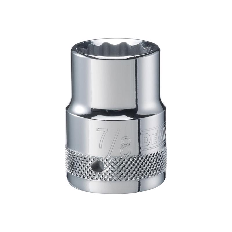 DeWalt 7/8 in. X 3/4 in. drive SAE 12 Point Socket