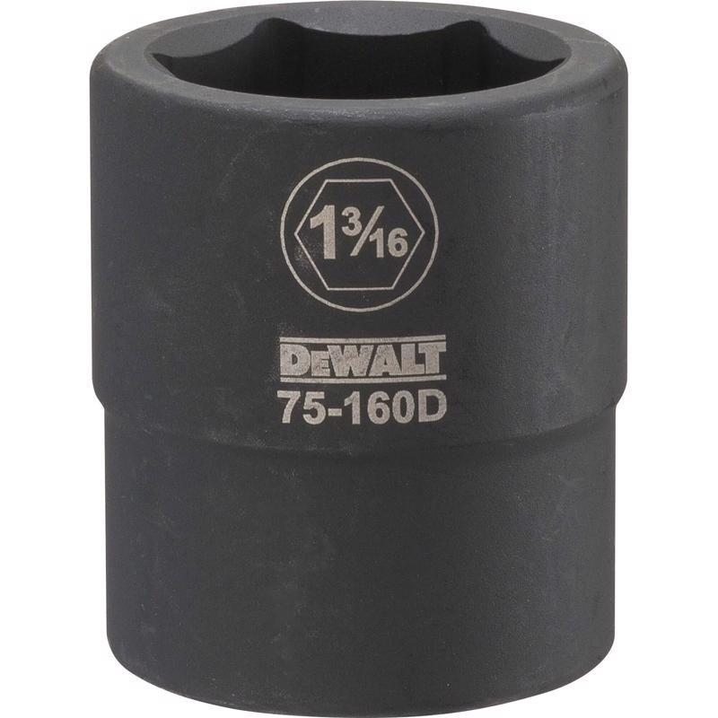 DeWalt 1-3/16 in. X 3/4 in. drive SAE 6 Point Impact Socket